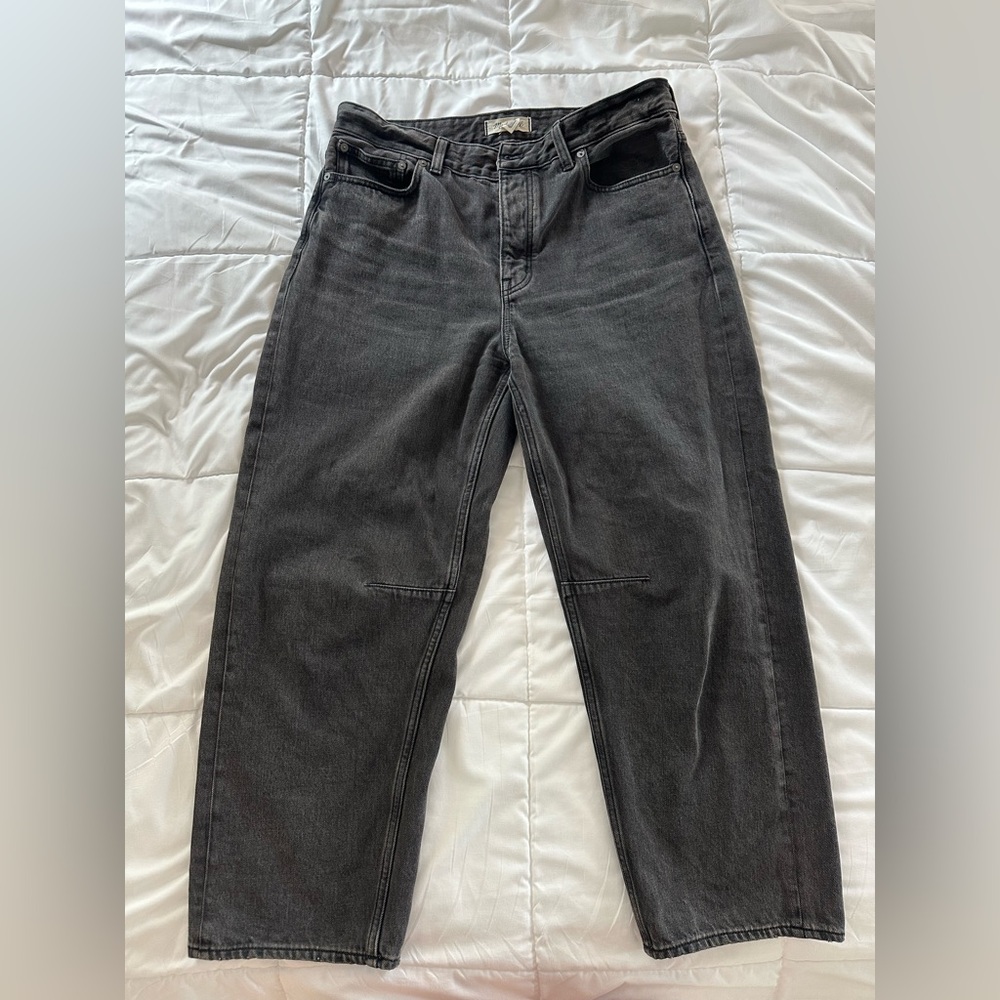 Madewell Darted Barrel Jean